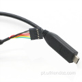 PL232RL RS232 USB TIPO C para DuPont FTDI Cabo